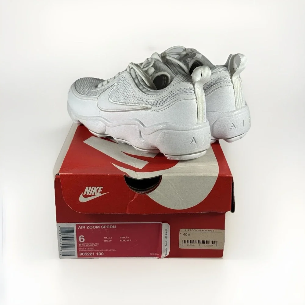 Nike Air Zoom‎ Spiridon Ultra White 905221-100 Running Shoes Women's Size 6 NWB - Picture 6 of 9